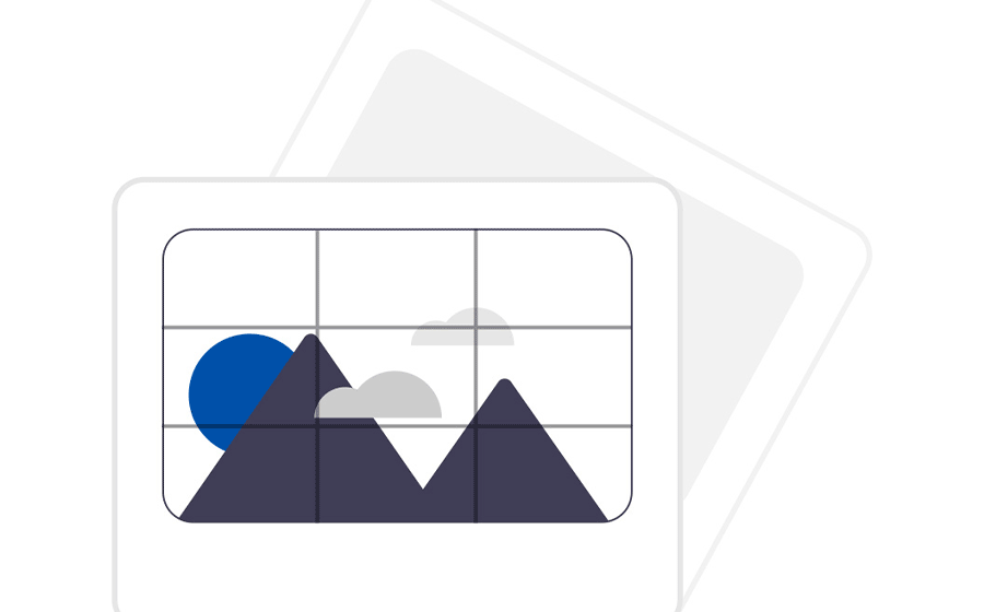 グリッドイメージイラスト